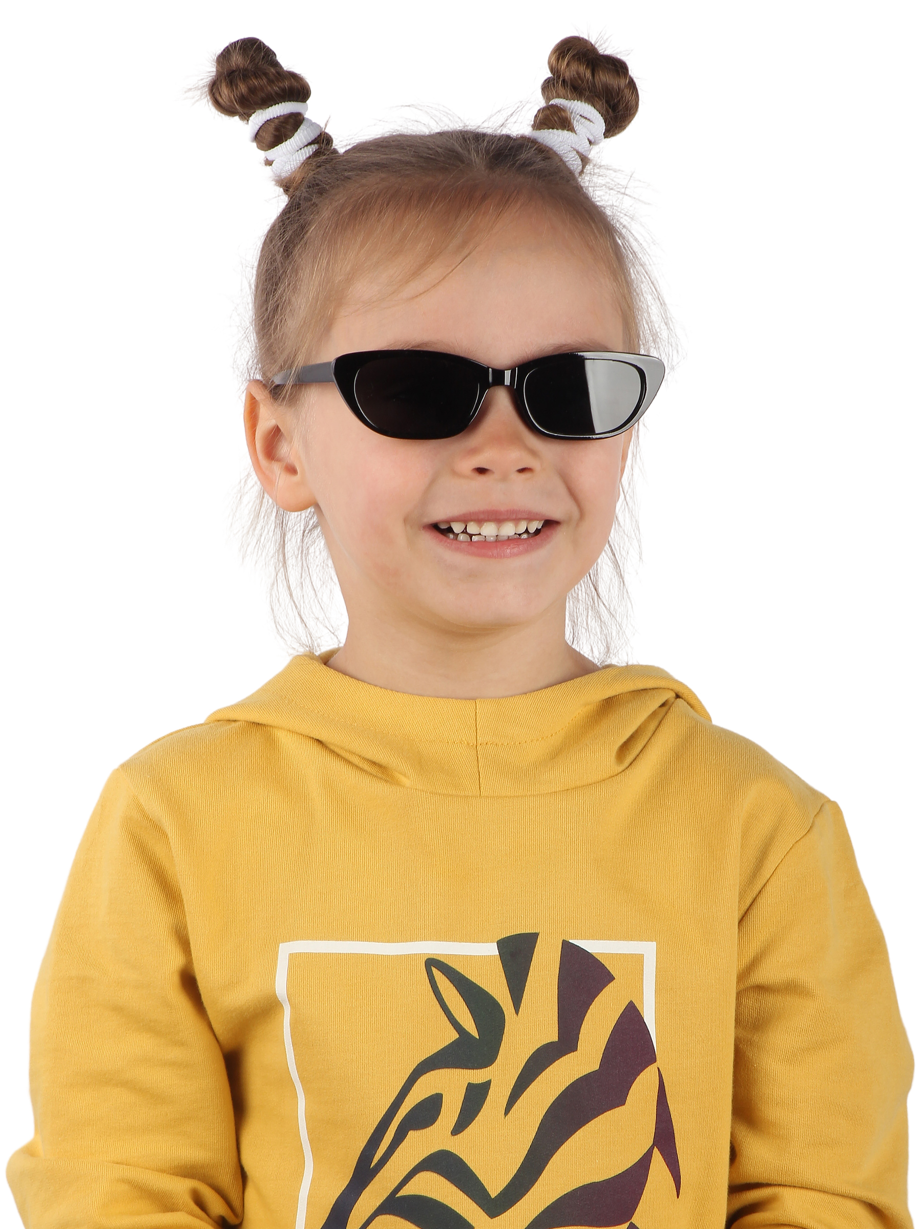 Очки солнцезащитные Little Mania RDT040-BK - фото 5