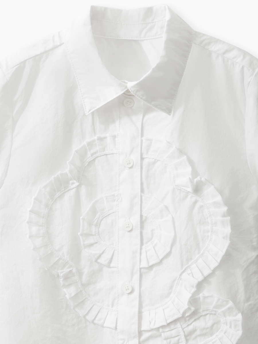 Рубашка Happy Baby 88706-1_white - фото 2