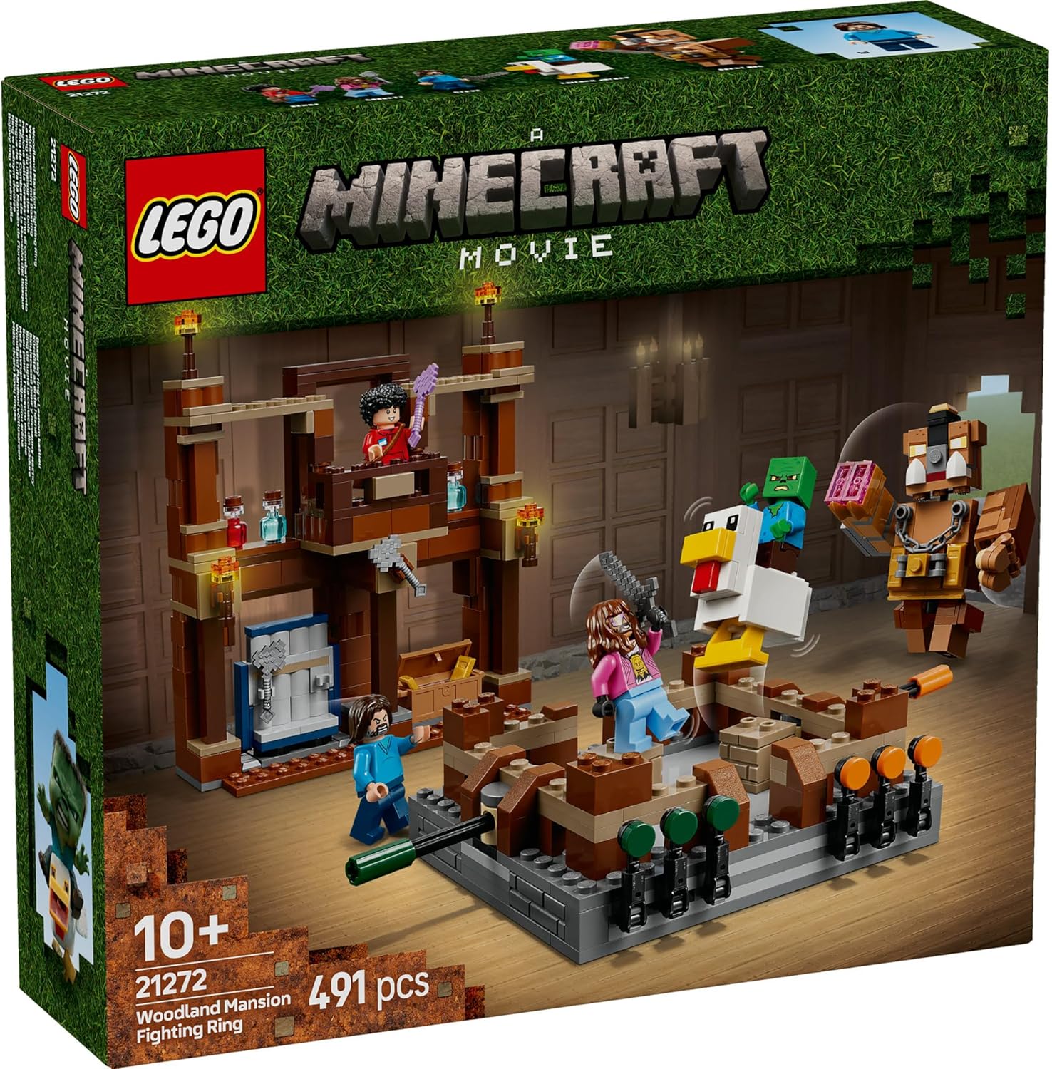 Конструктор LEGO Minecraft Лесной особняк - фото 4