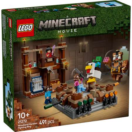 Конструктор LEGO Minecraft Лесной особняк блочный