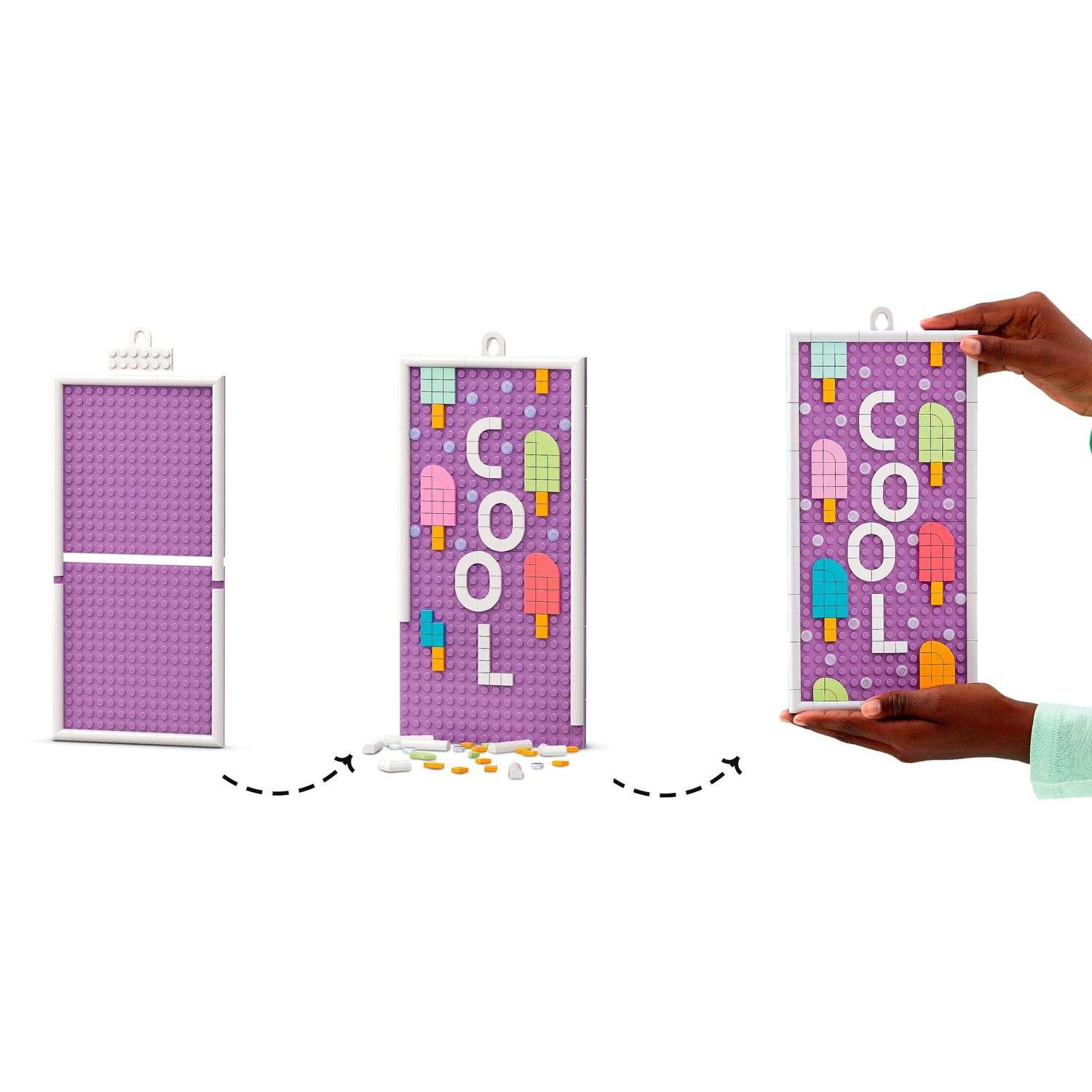 Конструктор LEGO DOTS Доска для надписей блочный - фото 5