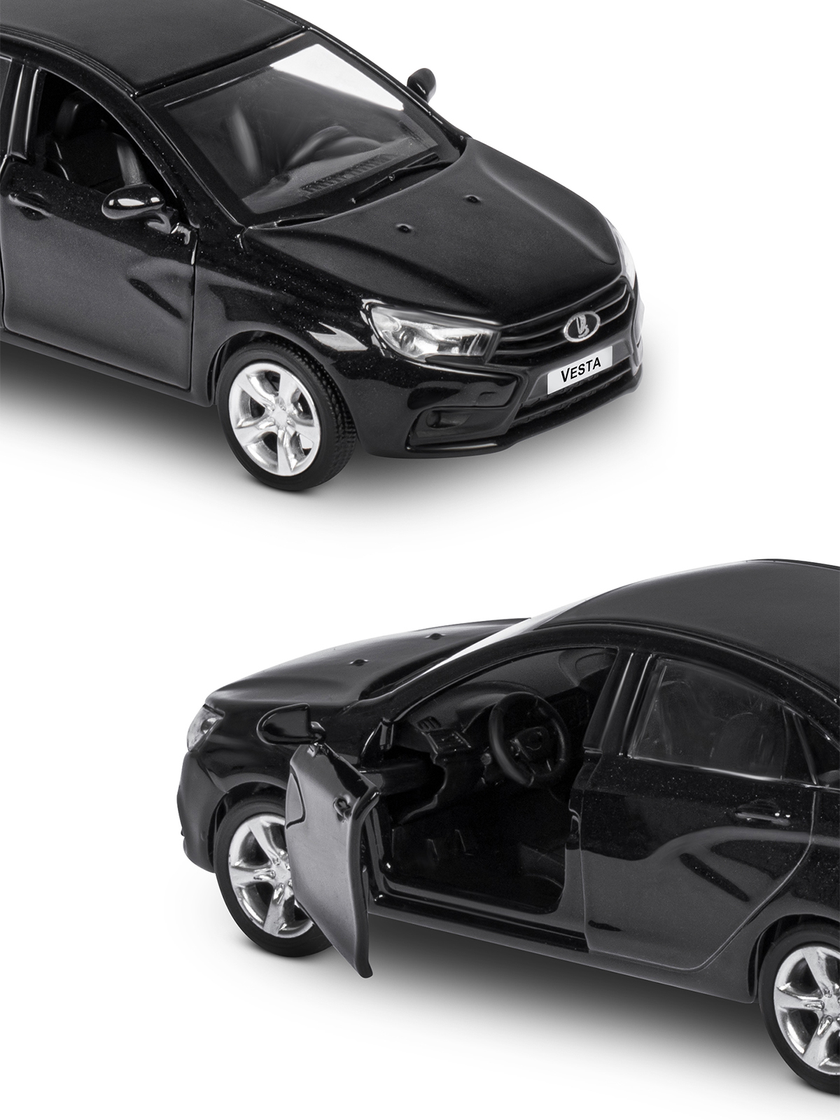 Автомобиль АВТОпанорама LADA Vesta 1:43 JB1251620 - фото 11