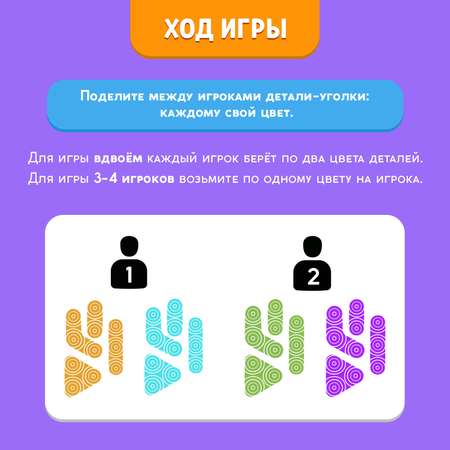 Настольная игра Лас Играс KIDS Уголки