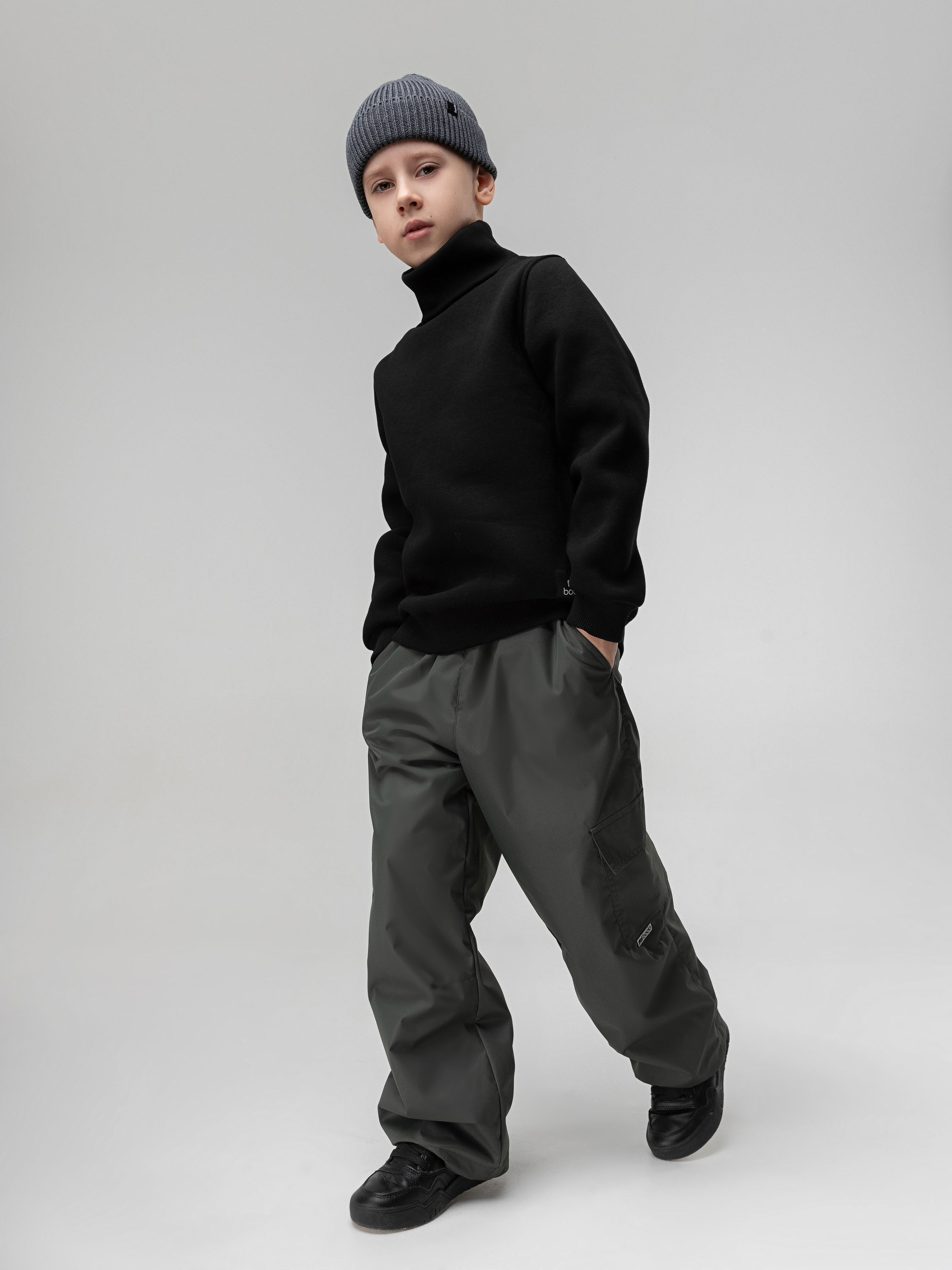 Брюки Bodo 33-48MU_темный хаки - фото 4