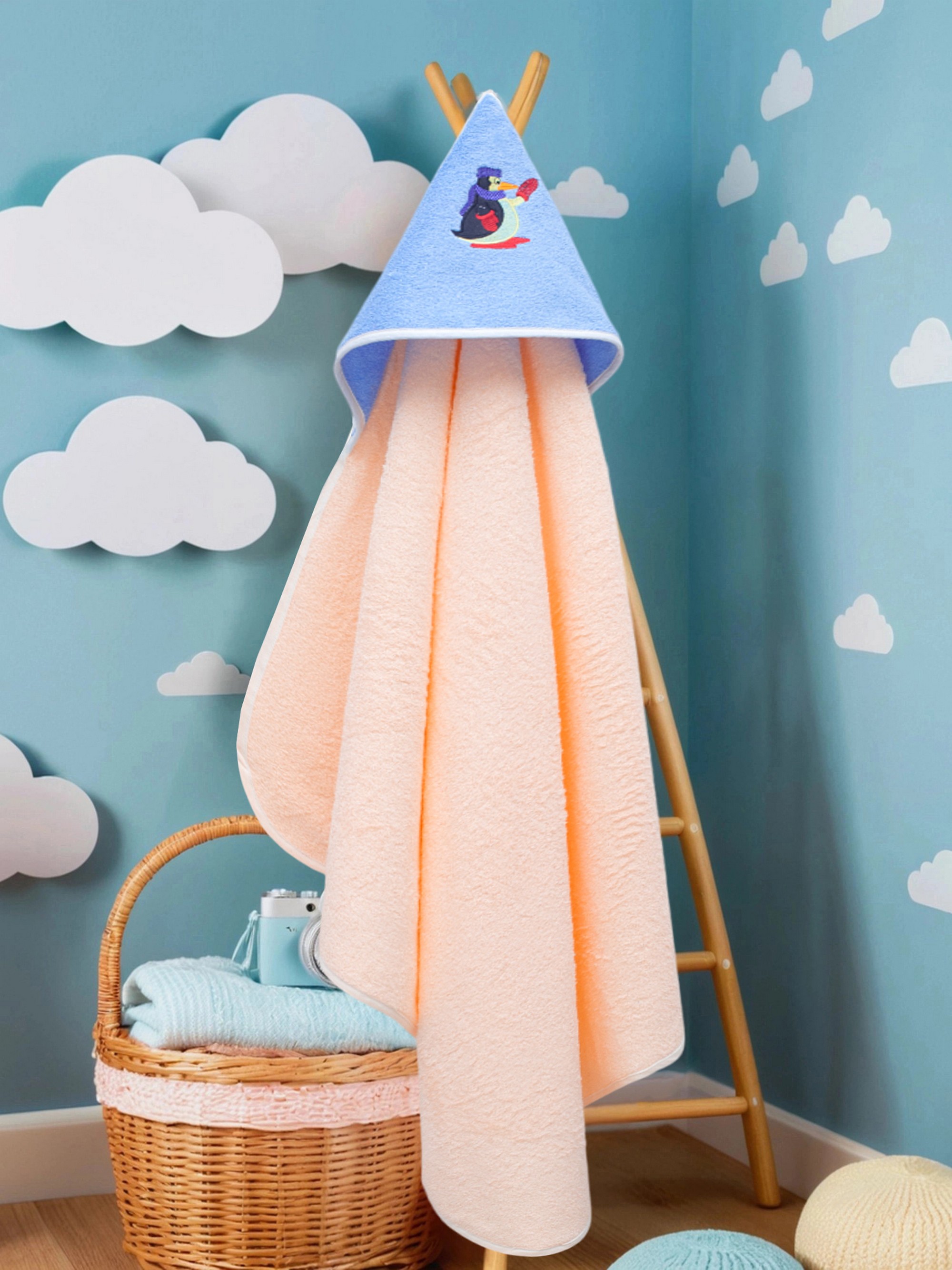 Полотенце уголок Wellness Малыш-23/55_П 80 x 100 см 1 шт. - фото 1