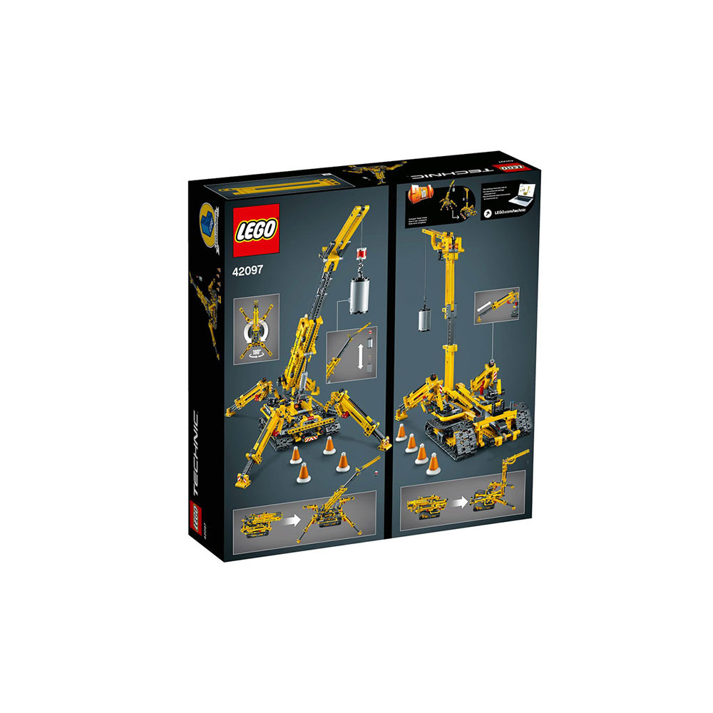 Конструктор LEGO Technic Мостовой кран 42097 920 дет. - фото 4