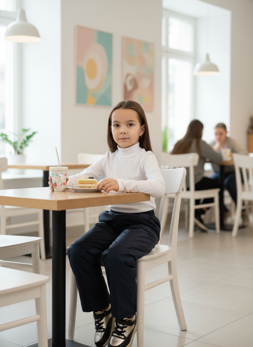 Брюки Arctic kids 10-001 синий - фото 2