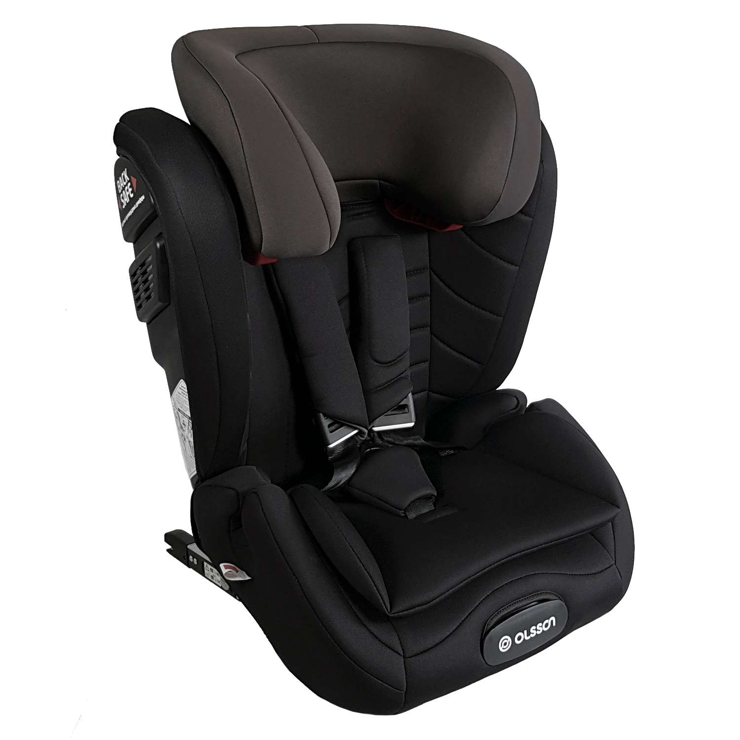 Автокресло Olsson Atlas Isofix Black-Gray Isofix 1/2/3 (9-36 кг) - фото 13