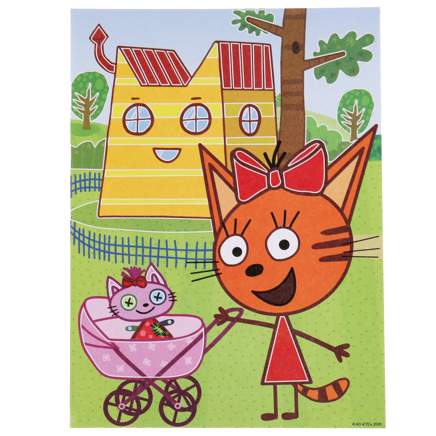 Набор для творчества МультиАРТ Три Кота аппликация - фото 2