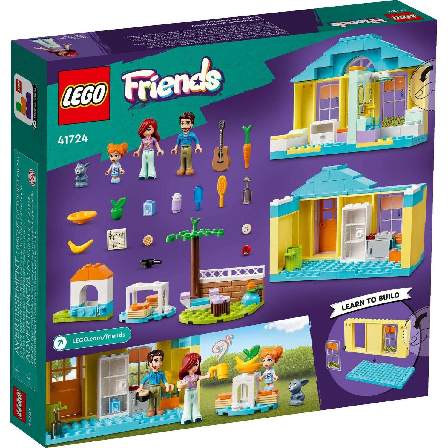 Конструктор LEGO Friends Дом Пейсли блочный - фото 6