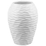 Ваза Elan Gallery 15х15х20 см 2.25 л Листья Ивы пломбир