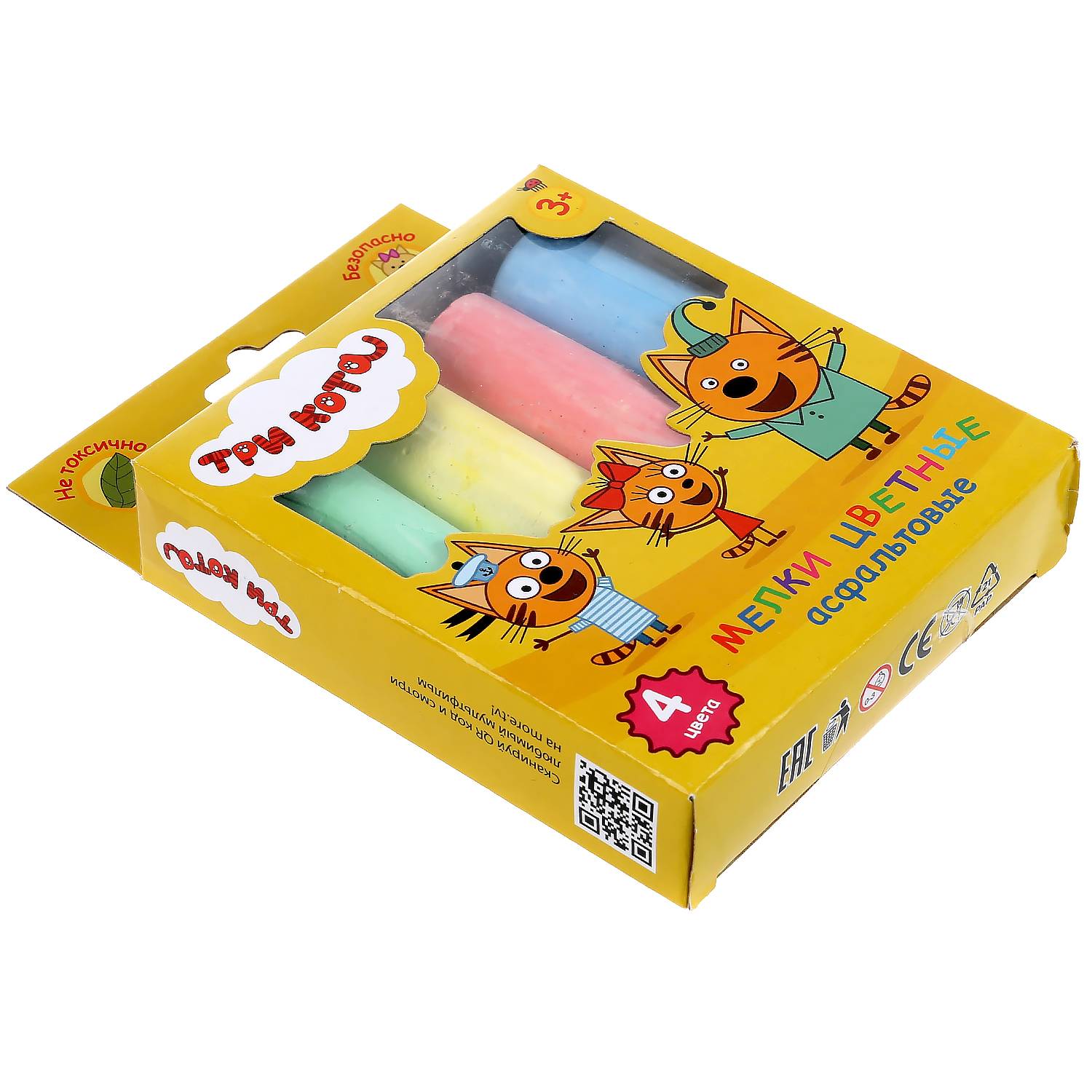 Мел сухой Multiart 4 шт. - фото 6