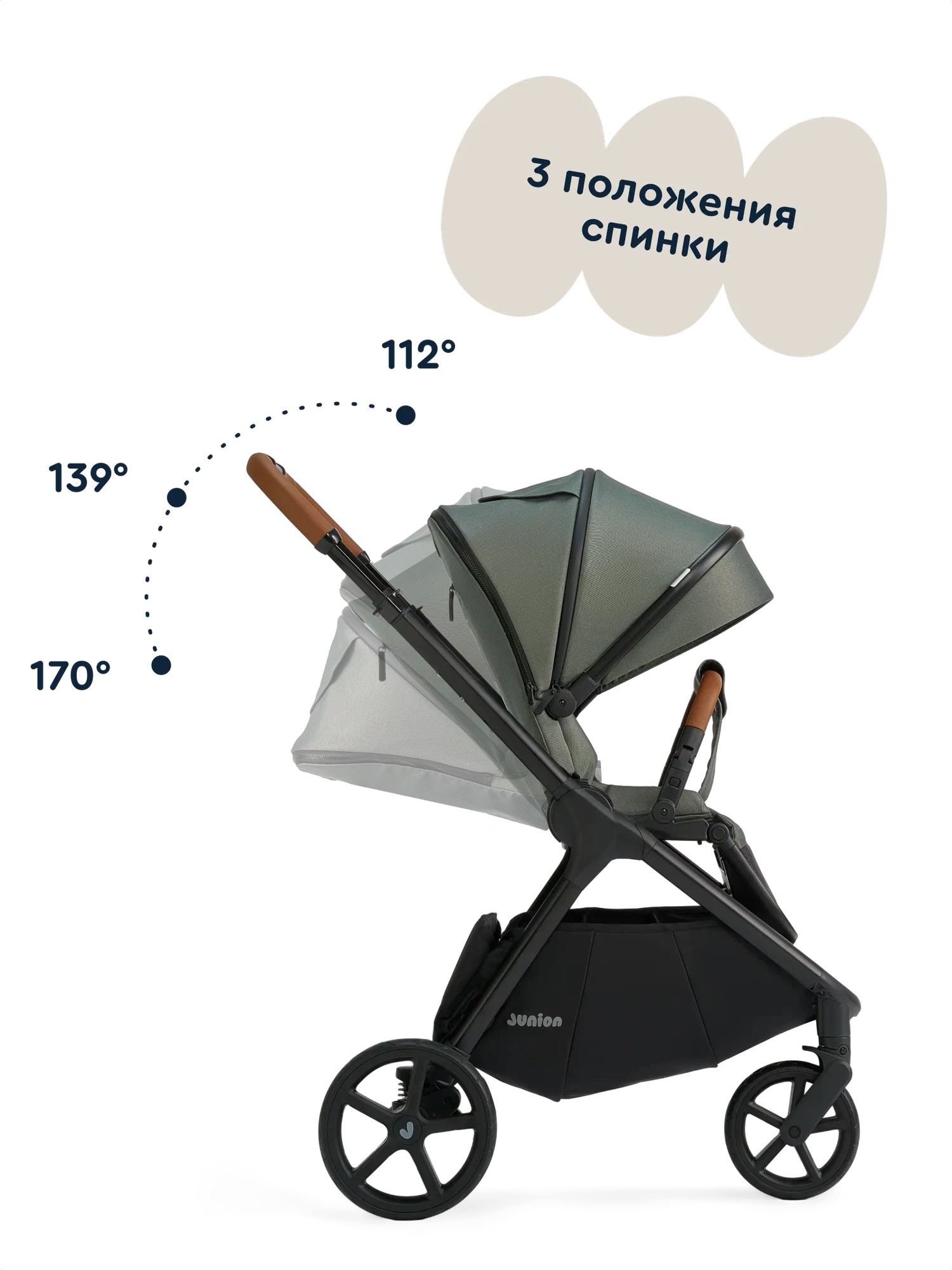 Коляска 2в1 Junion Chillibom - фото 26