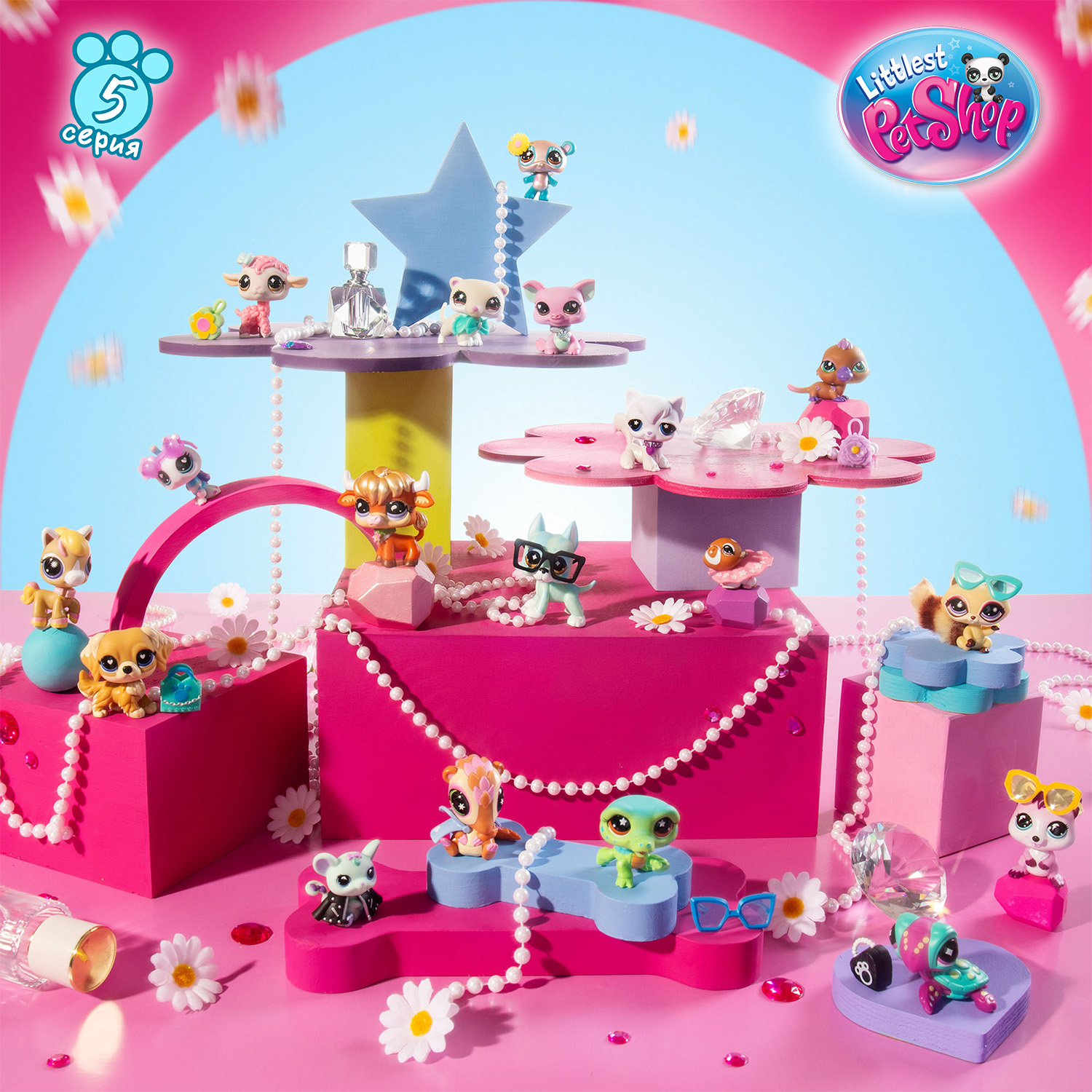 Игровой набор Littlest Pet Shop Фигурка Сюрприз, серия 5 - фото 4