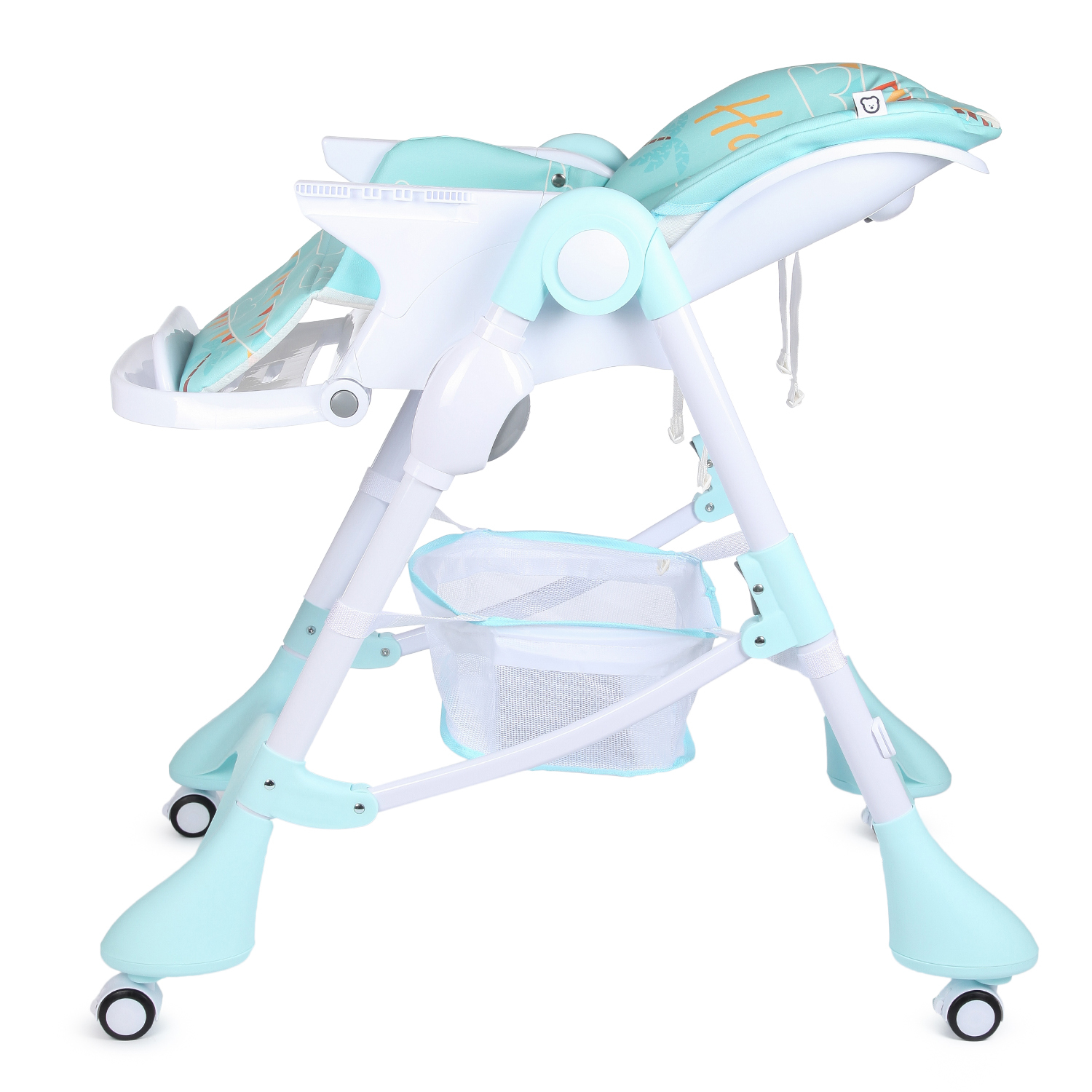 Стульчик для кормления Babyton Happy Animals Blue классический - фото 5