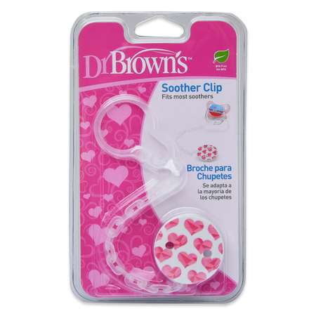 Клипса для пустышки Dr Browns в ассортименте