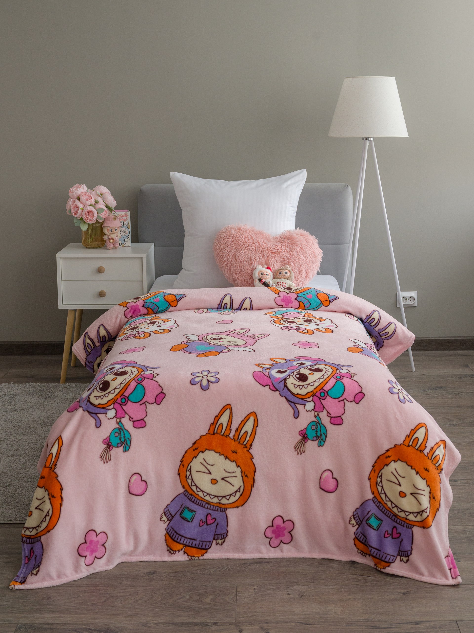 Плед Павлинка Аэро Софт Лабубу 100 x 150 см - фото 3