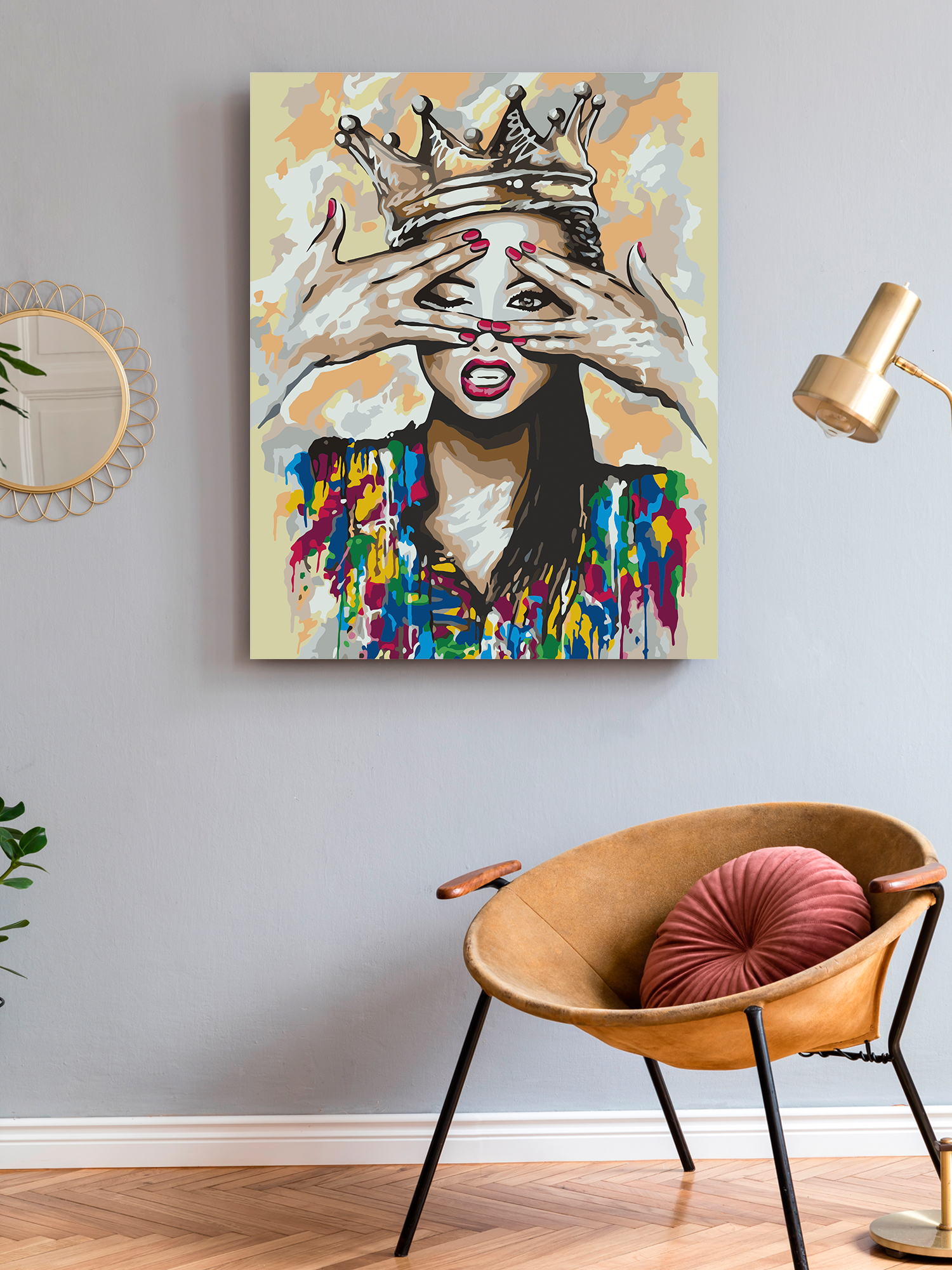 Картина по номерам Art on Canvas Дерзкая красотка в ассортименте - фото 3