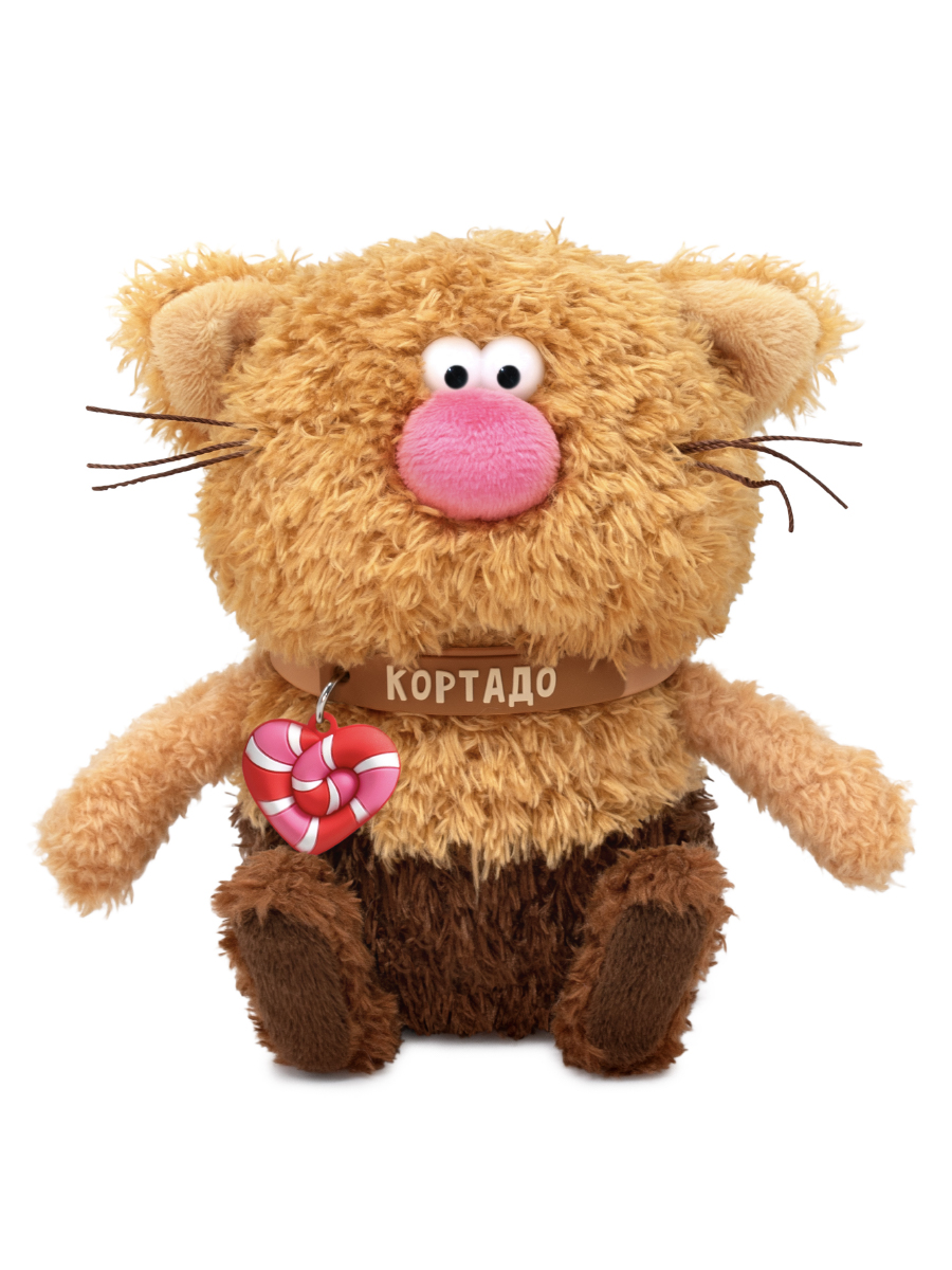 Мягкая игрушка BUDI BASA Кофейный кот Кортадо - фото 4