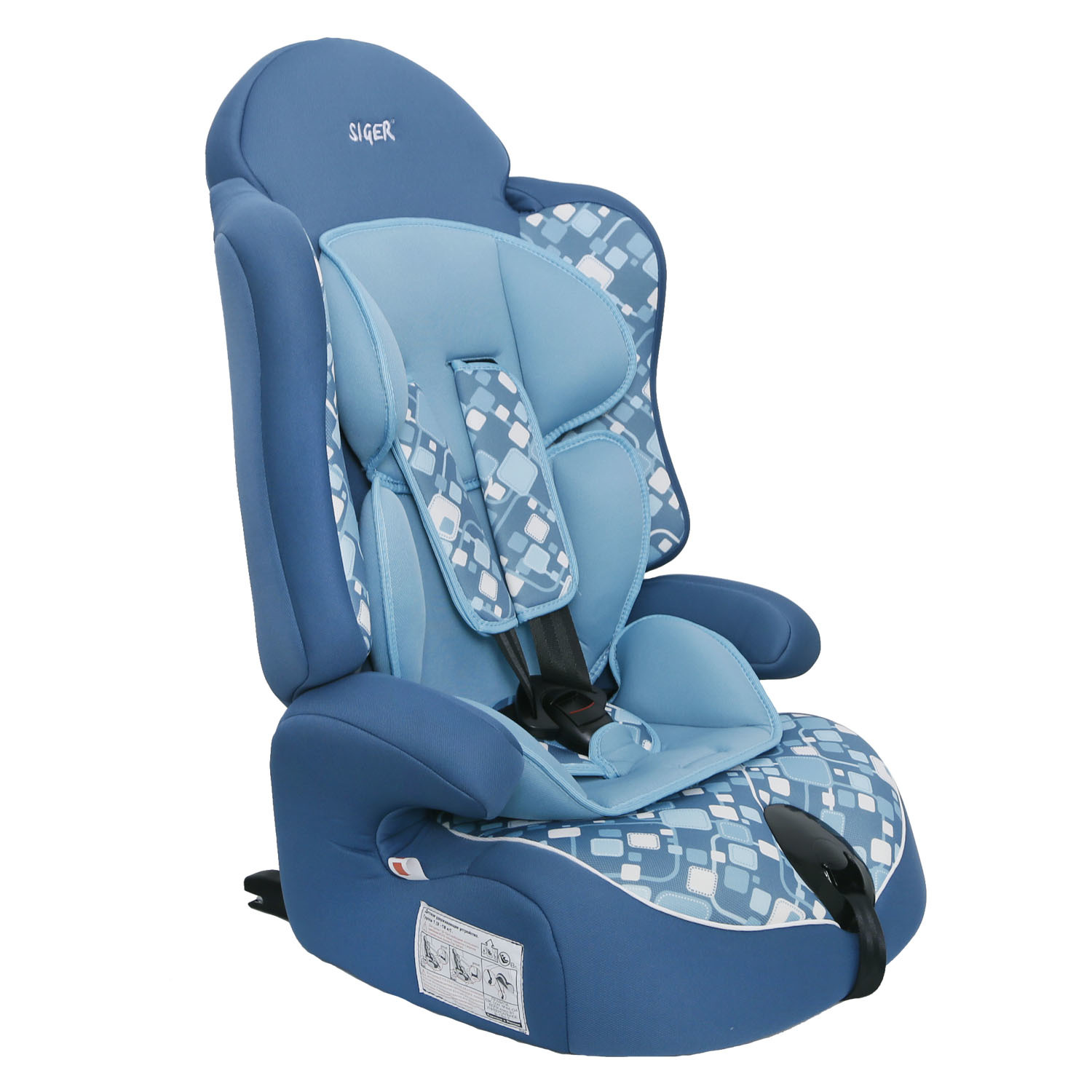 Автокресло SIGER Isofix 1/2/3 (9-36 кг) - фото 1