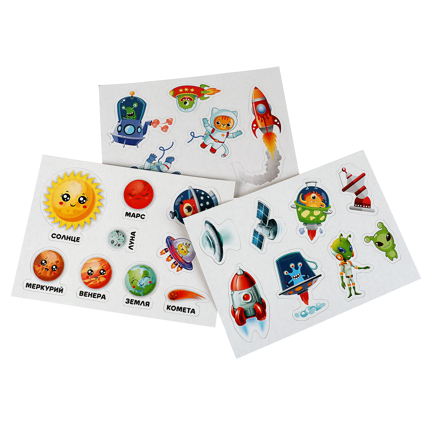 Настольная игра Умные игры Липучки Космос - фото 3