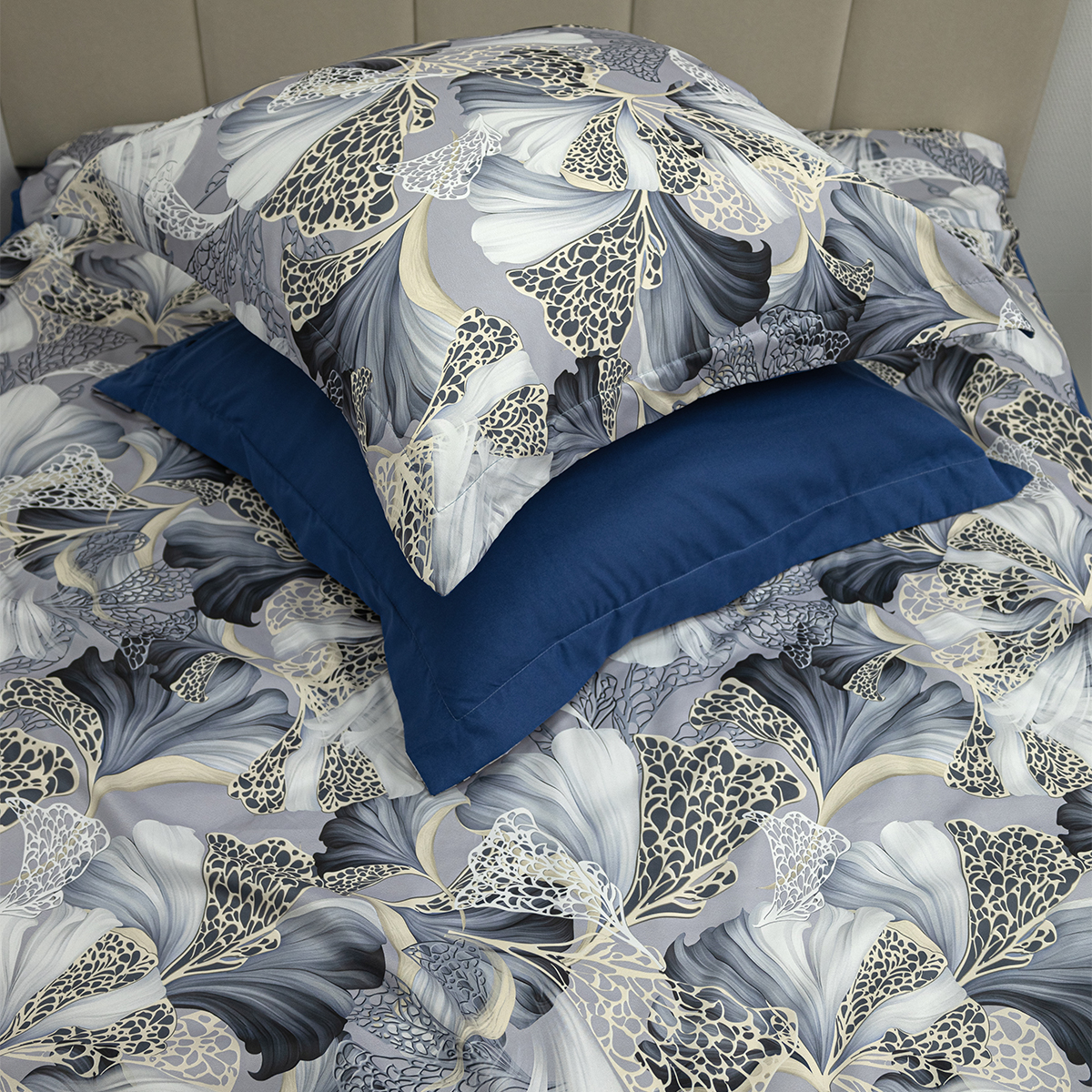 Комплект постельного белья MCotton 2-спальный Мичела 4 предм. - фото 3