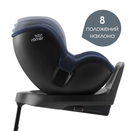 Автокресло Britax Roemer Dualfix Plus Moonlight Blue Isofix 0+/1 (0-18 кг)