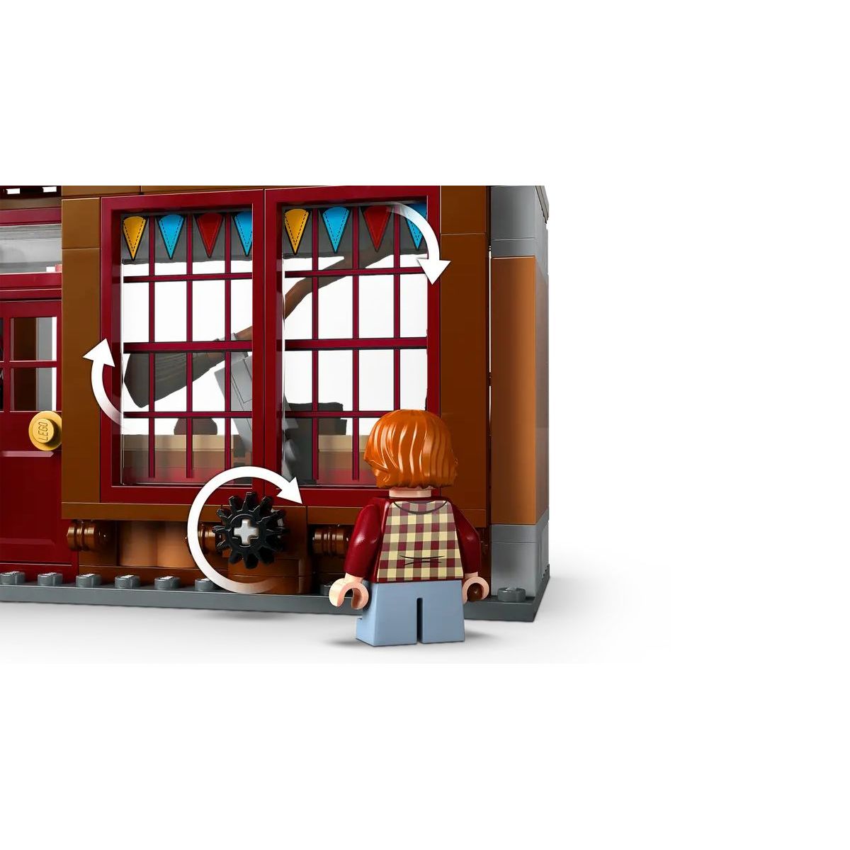 Конструктор LEGO Harry Potter Магазин Всё для квиддича блочный - фото 5