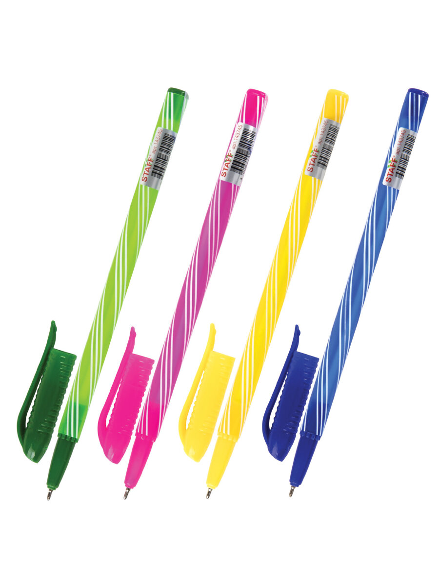 Ручка шариковая Staff 50 шт. - фото 5