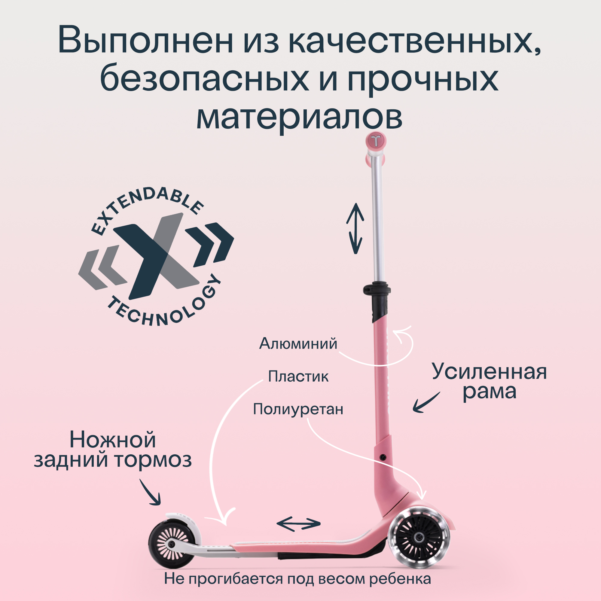 Самокат SmarTrike трехколесный - фото 5