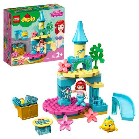 Конструктор LEGO DUPLO Подводный замок Ариэль блочный