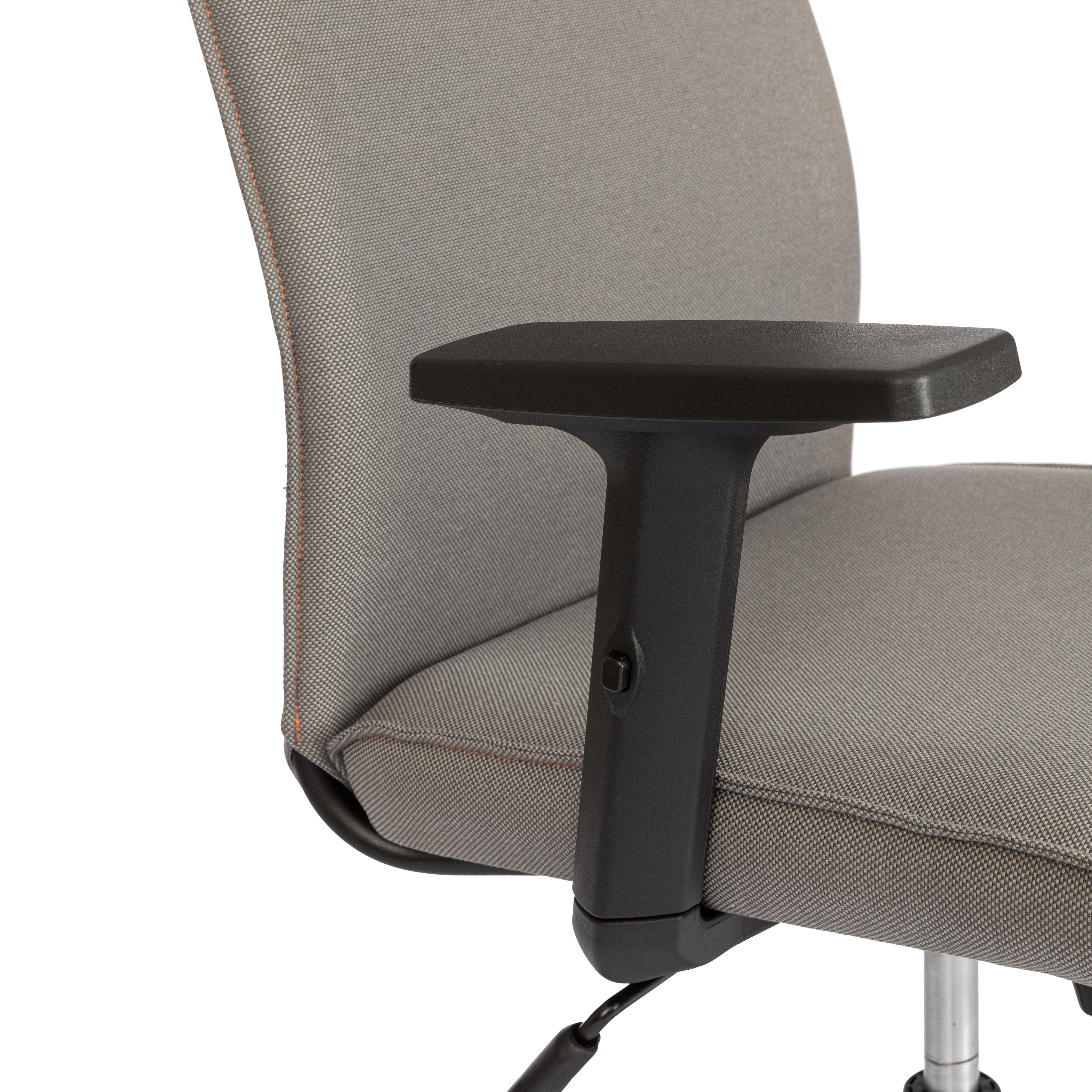 Компьютерное кресло TETCHAIR PRAGMATIC PLT ткань серый - фото 20