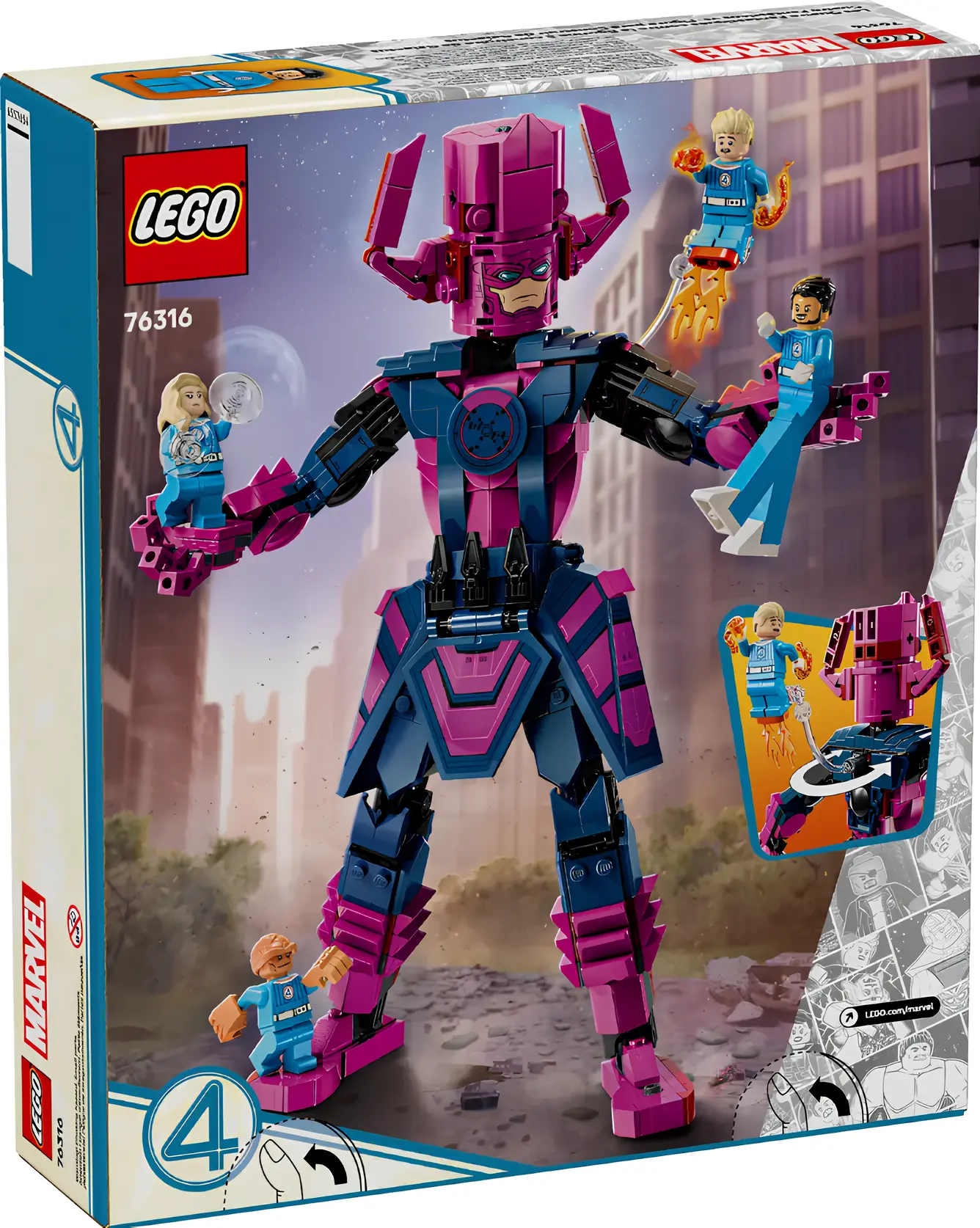 Конструктор LEGO Marvel Super Heroes 76316 427 дет. - фото 1