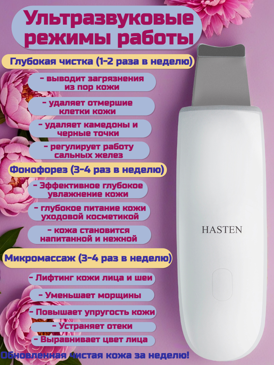 Прибор HASTEN ультразвуковая чистка - фото 2