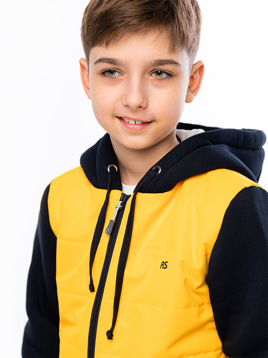 Куртка RODOS М-222_Детская(М)/Желтый_синий - фото 3