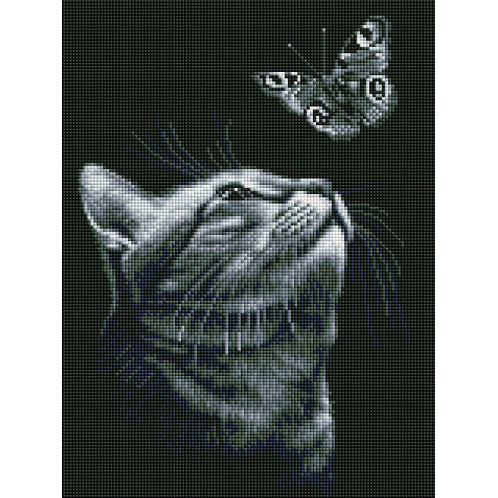 Алмазная мозаика Белоснежка Бабочка - фото 1