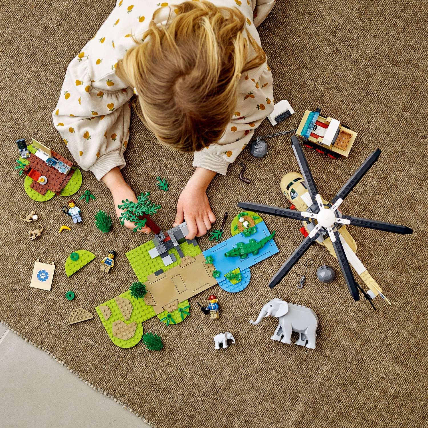 Конструктор LEGO City Wildlife Rescue Operation блочный - фото 9