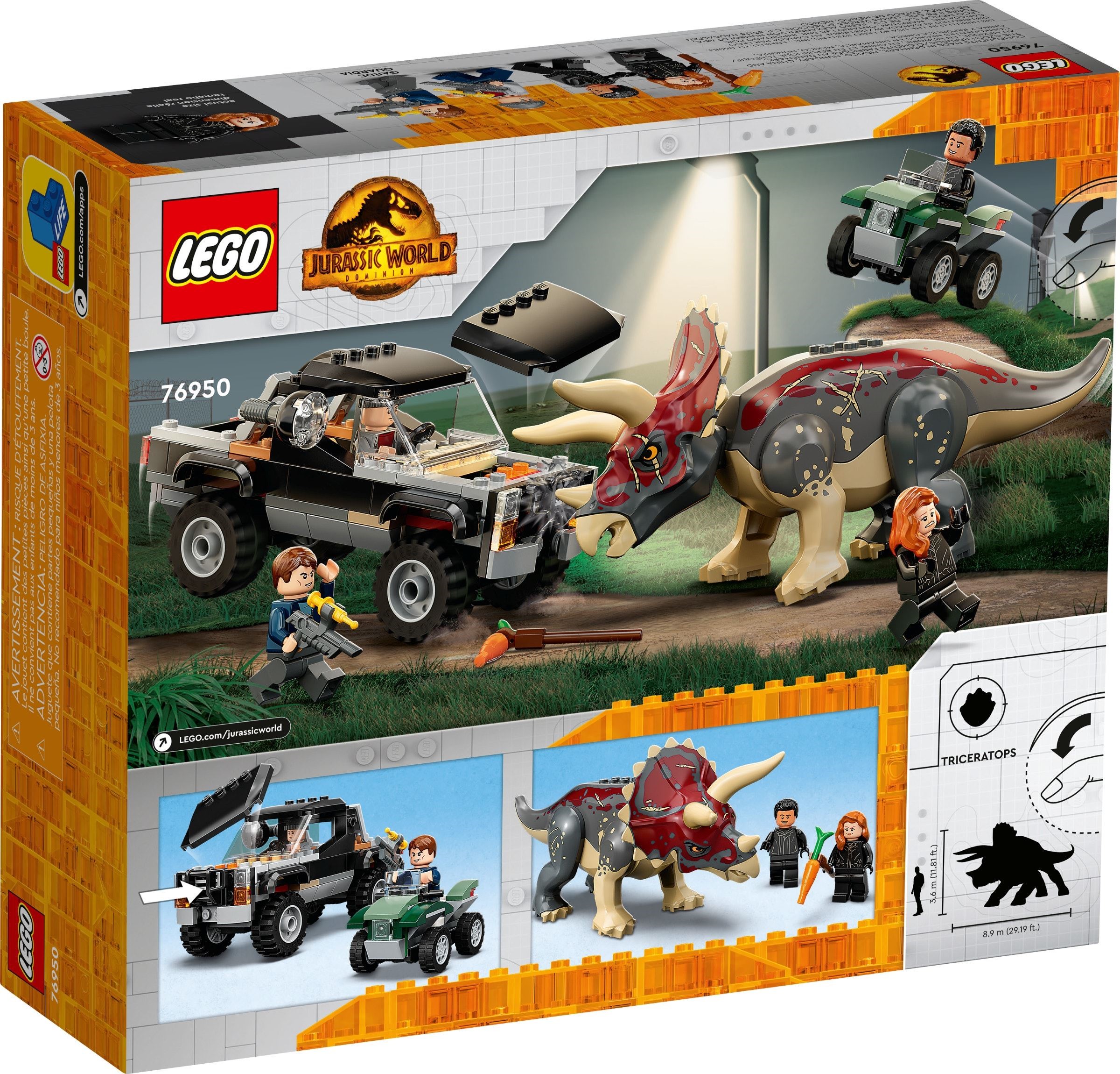 Конструктор LEGO Jurassic World 76950 693 дет. - фото 8