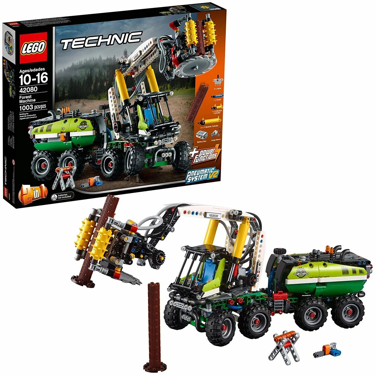 Изображение товара Конструктор LEGO Technic Лесозаготовительная машина 1003 детали