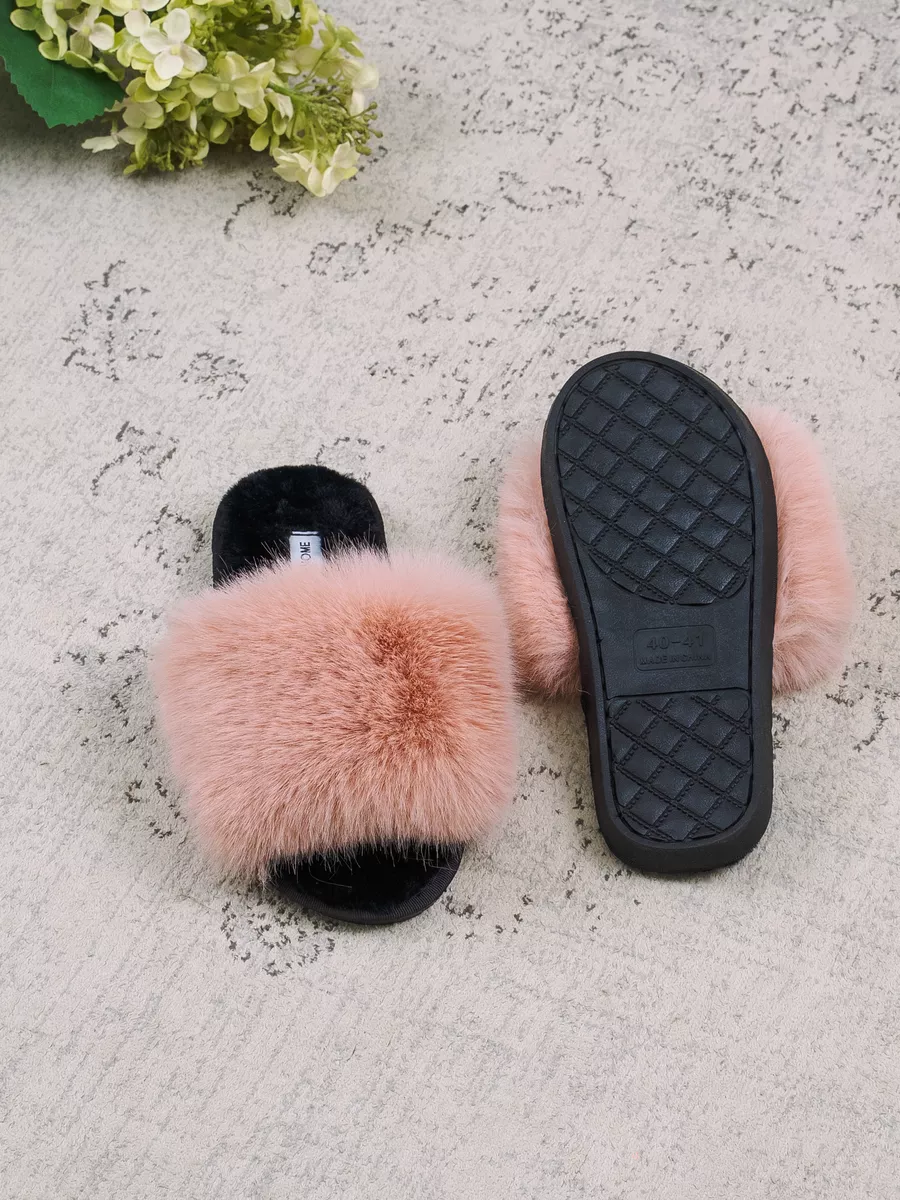 Тапочки UTA HOME 12мех/роз - фото 3