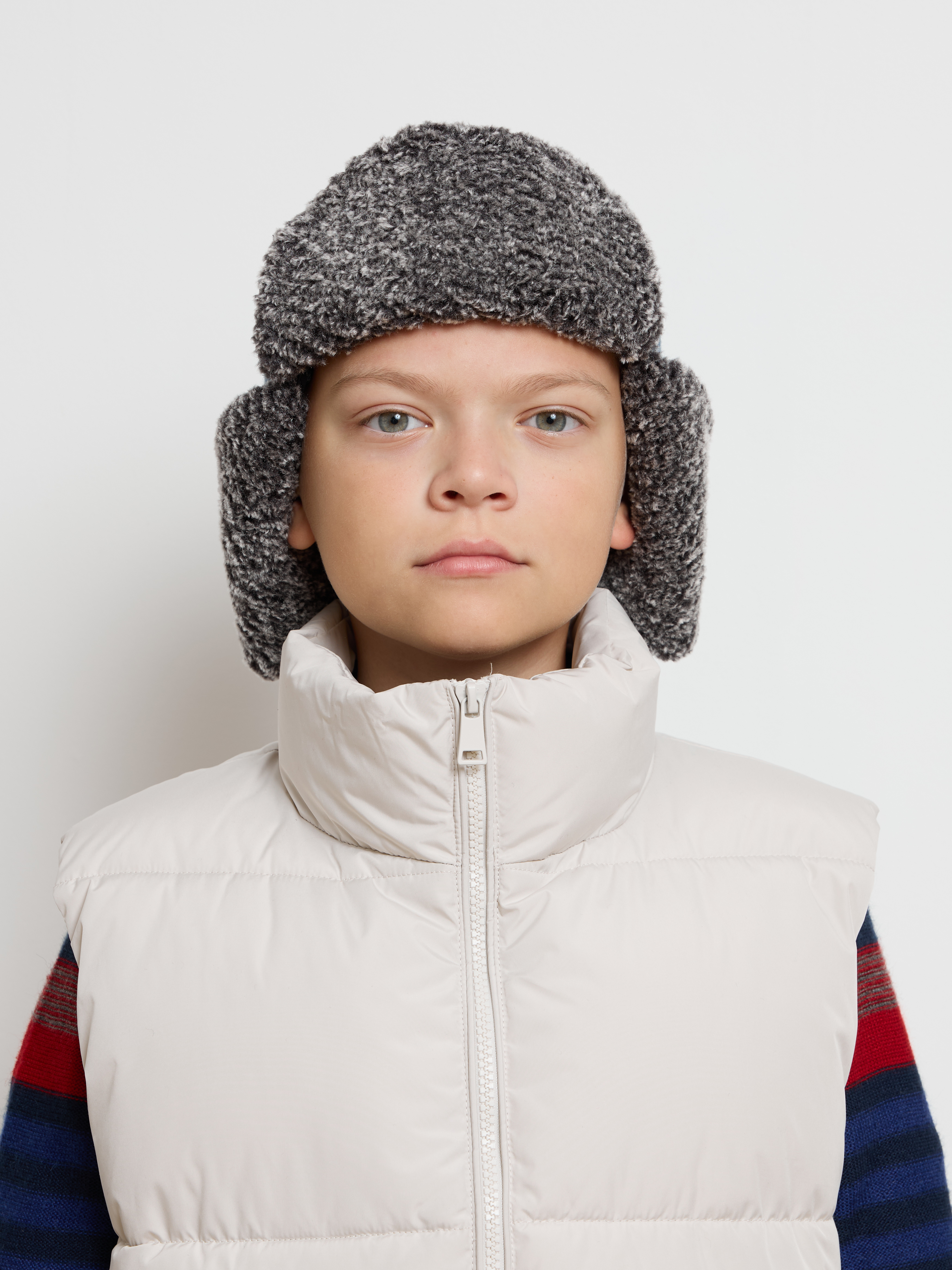 Шапка-ушанка Starkoff Kids Д500928/03 - фото 2