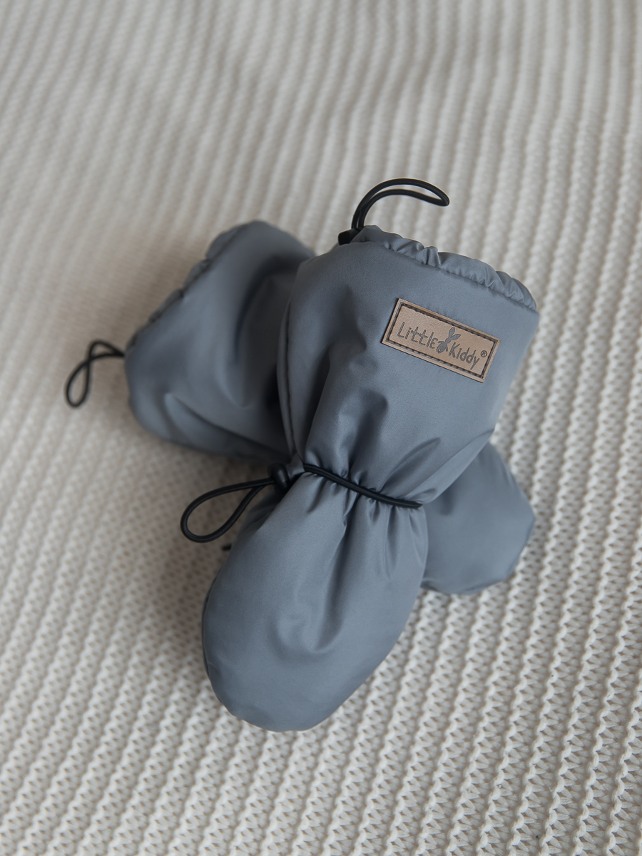 Варежки Little Kiddy varegkiсерый - фото 1