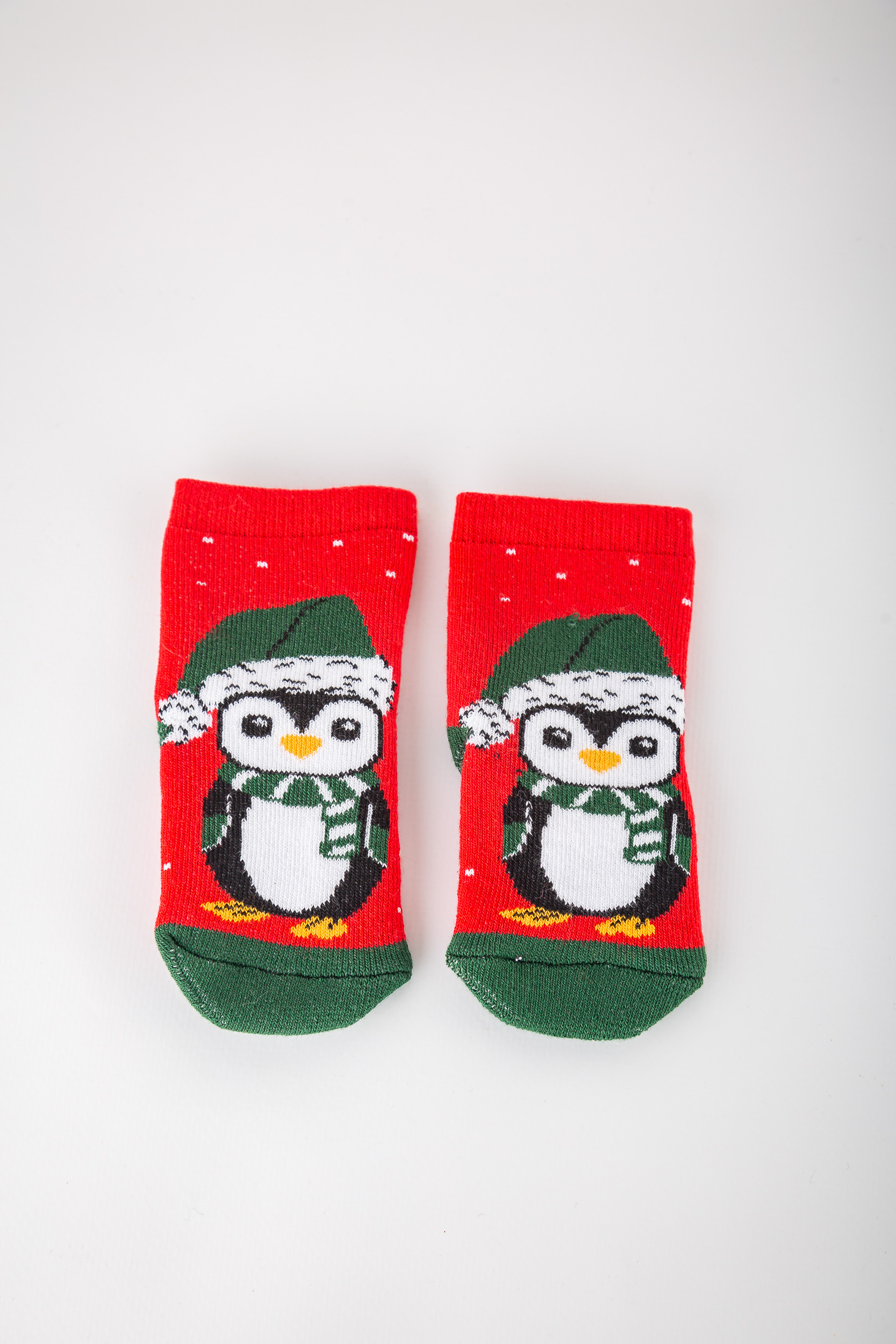 Носки махровые ALEX YVN BT-1921-1-пинг.крас. - фото 1