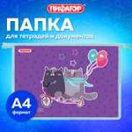 Папка для тетрадей Пифагор А4