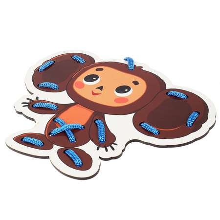 Игрушка Буратино Союзмультфильм Шнуровка деревянная 367522