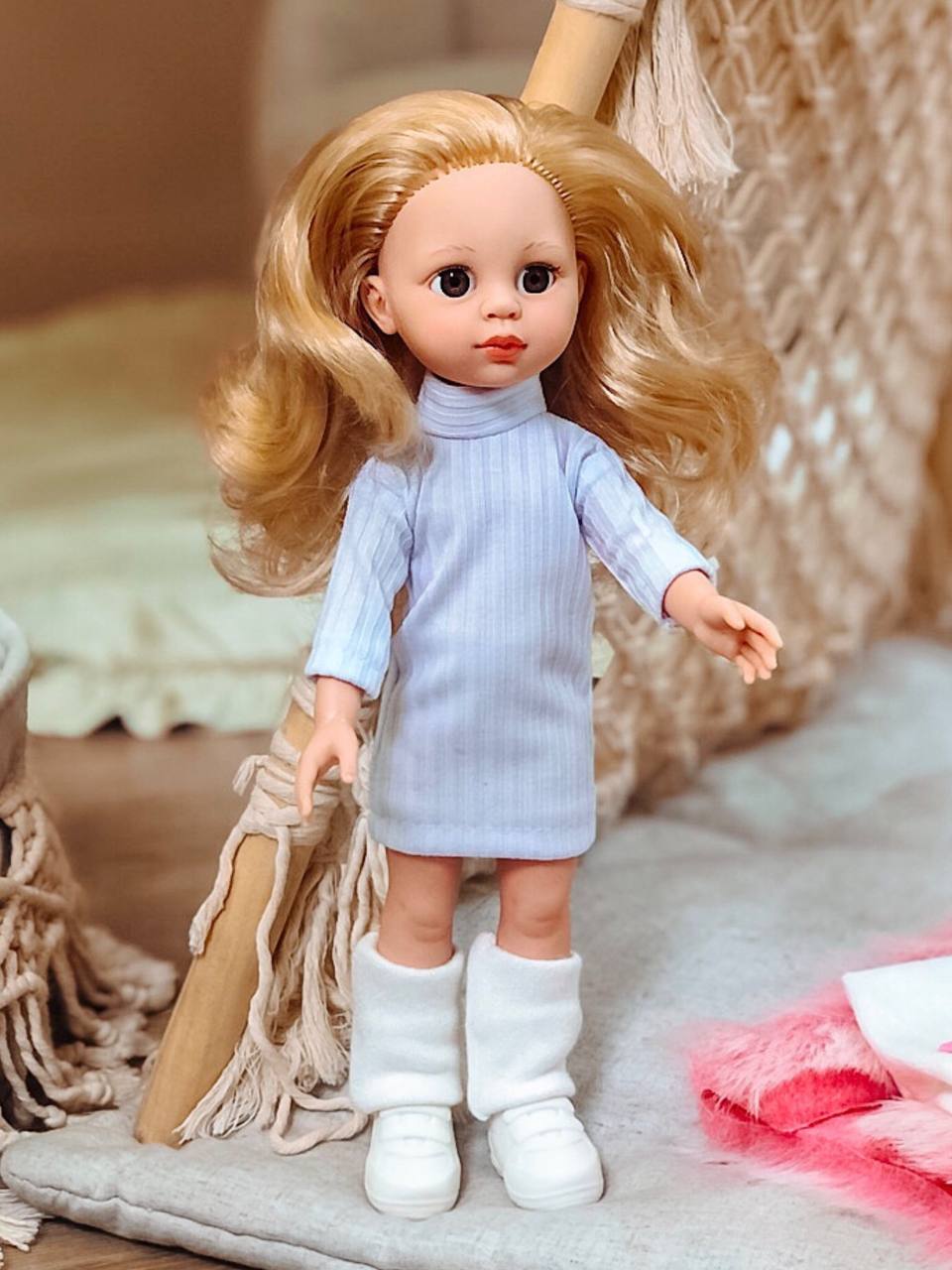 Кукла модельная СТРАНА КУКОЛ Вероника в модной одежде высота 33 см 21-34.1 - фото 4