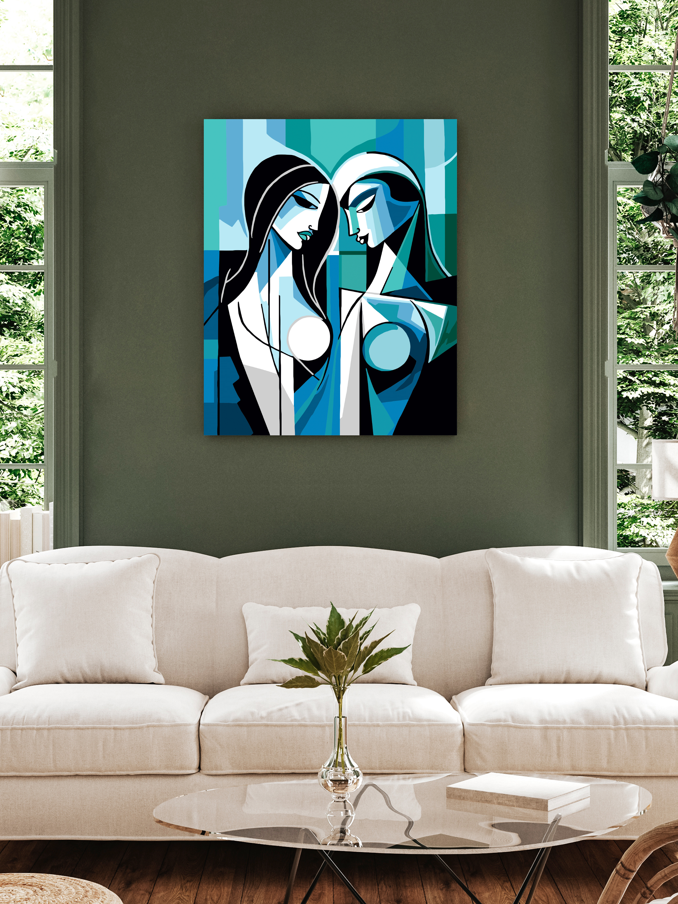 Картина по номерам Art sensation Отражение в ассортименте - фото 3
