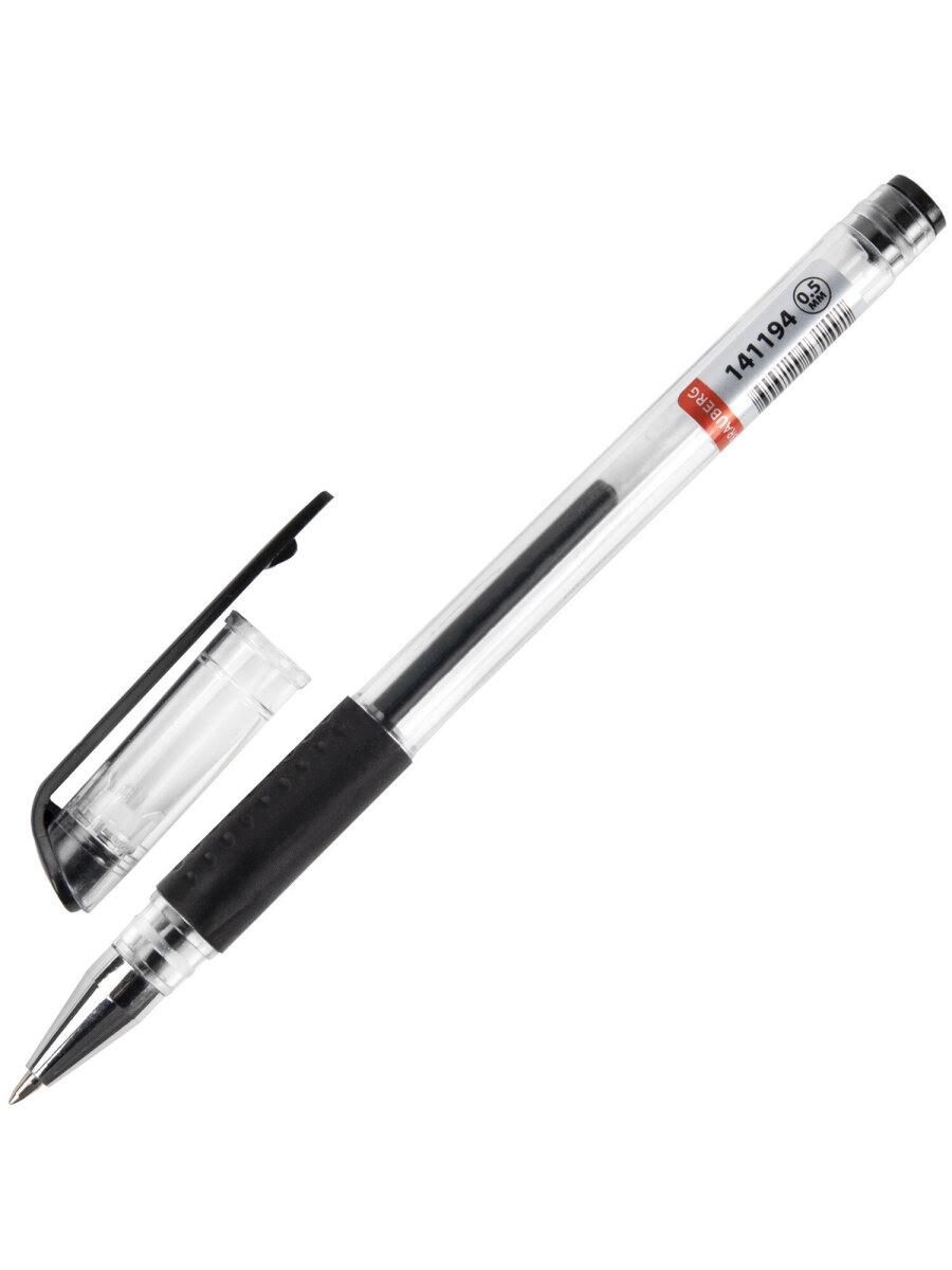 Ручка гелевая Brauberg 12 шт. - фото 7