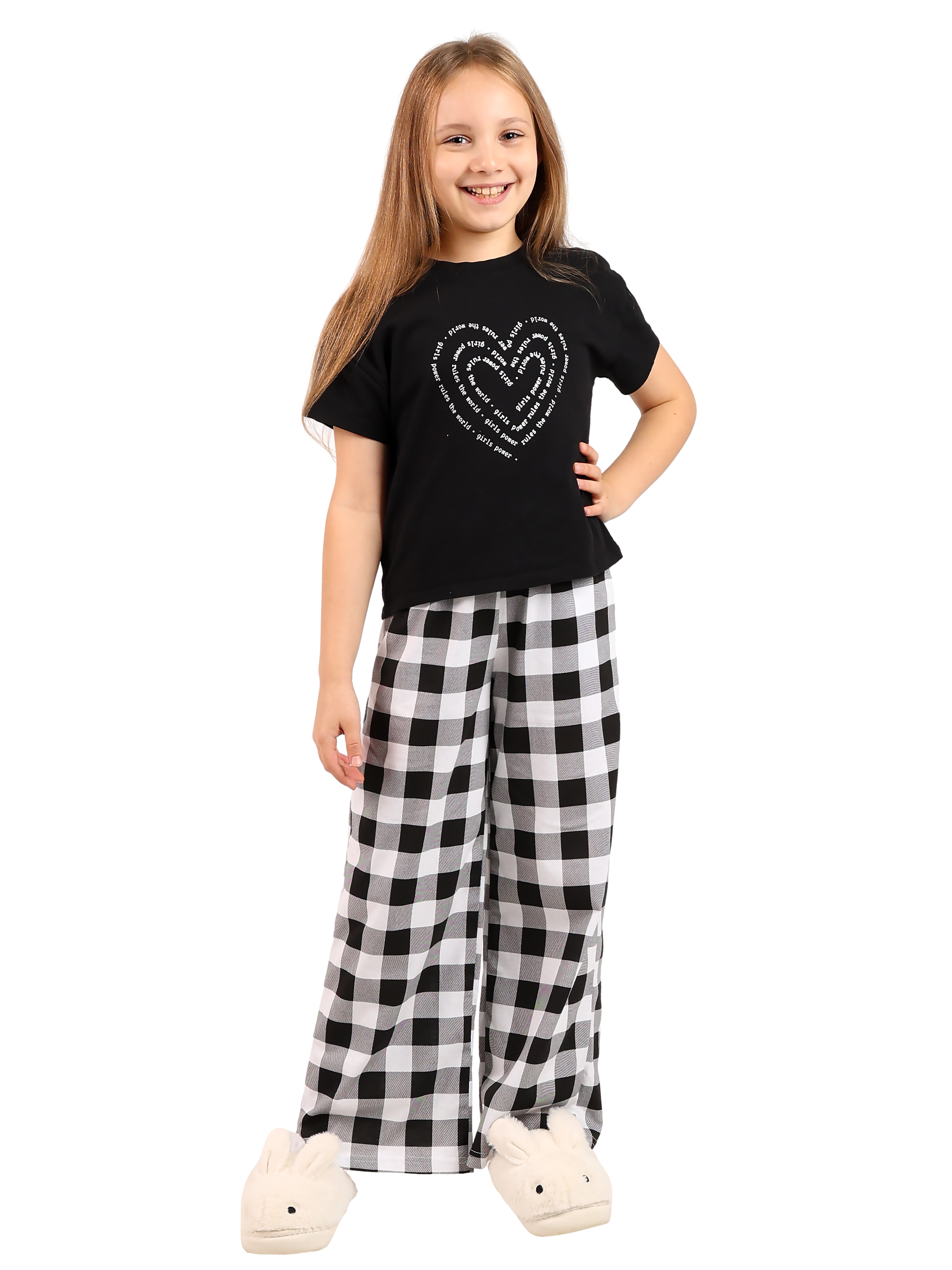 Брюки ДО-Детская Одежда 6307К/белый - фото 1