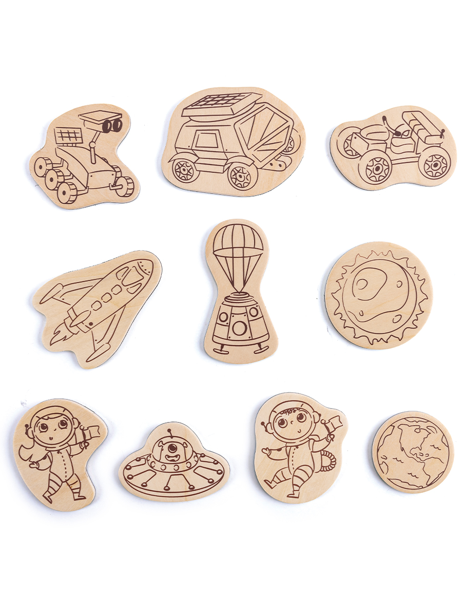 Набор для рисования Hape Космические приключения - фото 8